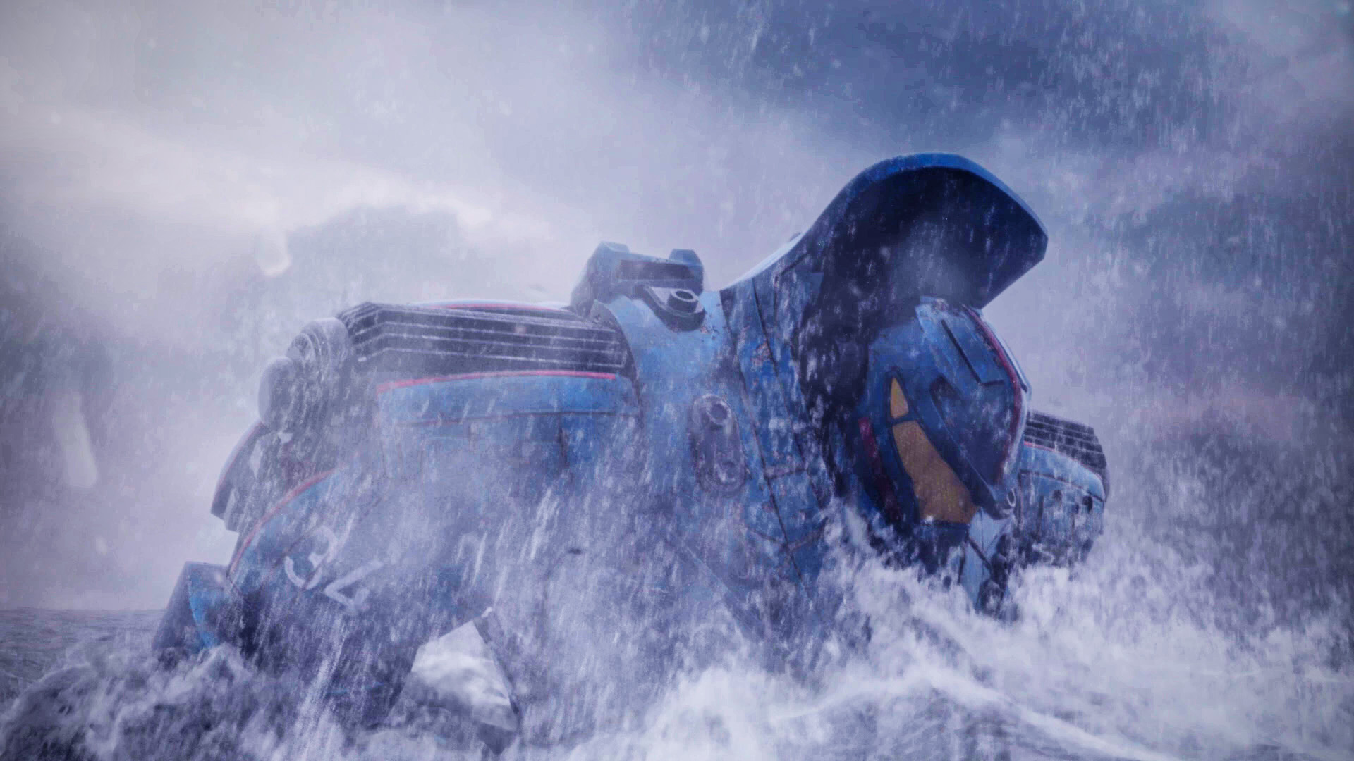 Ocean Landing - Giant Robot